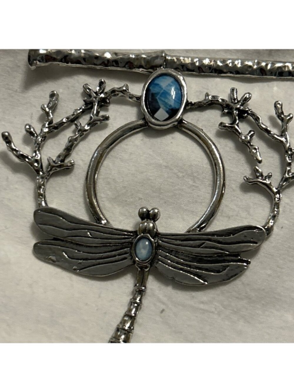 Dragonfly Festival Hair pin Clip Women's Hair Accessories Renaissance fair - Picture 3 of 8